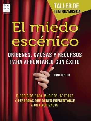 cover image of El miedo escénico